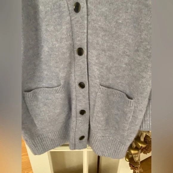 Ann Taylor Soft Lavender Cardigan - Picture 2 of 7